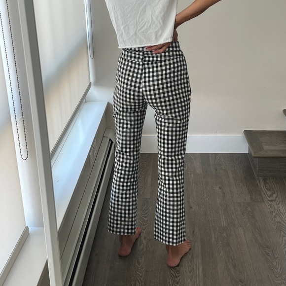 Free People Gingham Flares - Picture 5 of 6